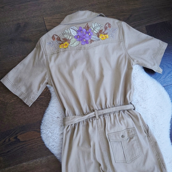 SPELL The Gypsy Foxglove Embroidered Boilersuit Jumpsuit - Picture 13 of 16